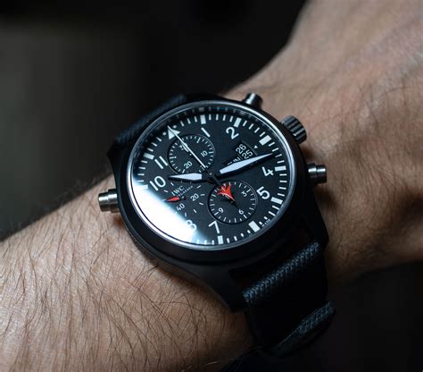 Owner Review: IWC Pilot’s Watch Double Chronograph Top Gun